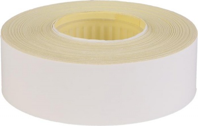 Árazószalag, folyamatos, 22 mm x 14,5 m, fehér