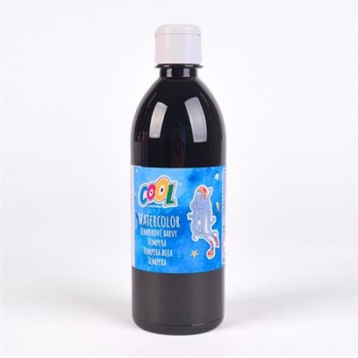 Tempera, COOL BY VICTORIA, 500 ml, fekete