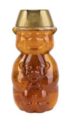 Virágméz, macis flakonban, 350 g