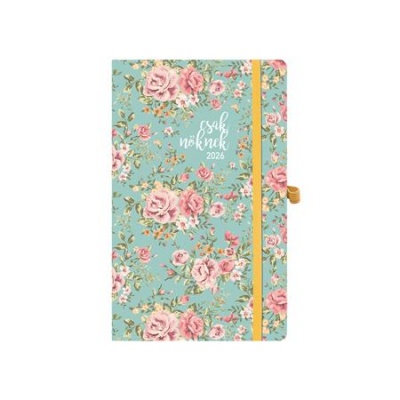 Naptár, tervező, A5, heti, TOPTIMER, "Csak Nőknek", romantik