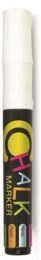 Krétamarker, 2,5 mm, 1 db/bliszter, FLEXOFFICE "Chalkmarker", fehér
